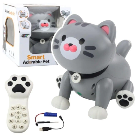 Kotek interaktywny robot zzdalnie sterowany - Leantoys