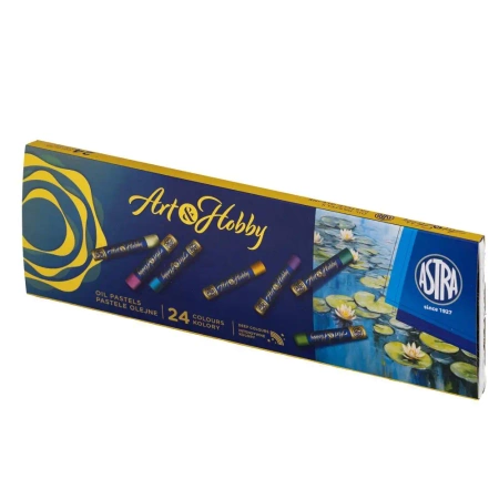 Pastele olejne 24 kolory ASTRA - ASTRA papiernicze