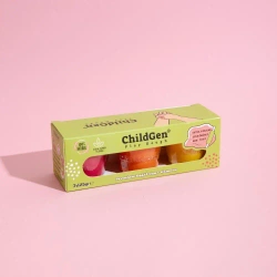 Naturalna ciastolina w słoiczkach 3 kolory - ChildGen (GEN OYUNCAK SANAYİ TİCARET A.Ş.)