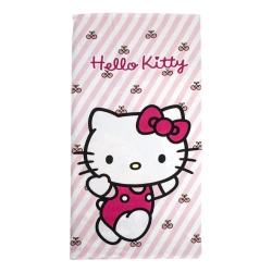 Ręcznik Hello Kitty 70x140cm - Artesania Cerda