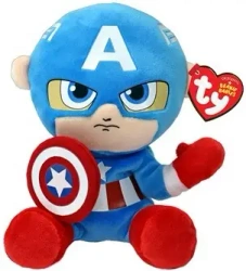 Beanie Babies Soft. Marvel Capitan America 15cm - Meteor