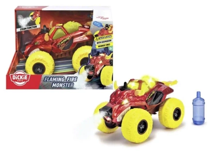 Pojazd Fire Monster z parą 25cm - Dickie Toys