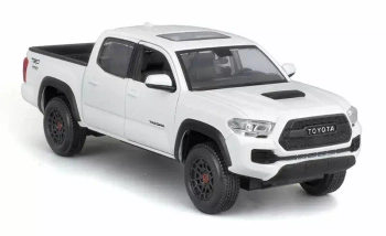 MAISTO 32910-95 2023 Toyota Tacoma TRD PRO biały 1:27