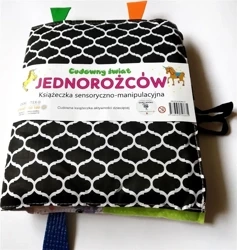 Książeczka sens.-manipu. Cudowny świat jednorożców - Agnieszka Wileńska