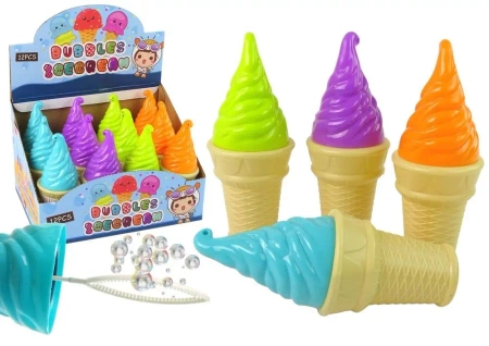 Bańki mydlane Lody 80ml MIX - Leantoys