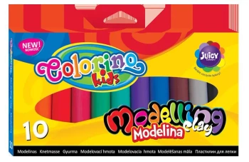 Modelina 10 kolorów COLORINO - ABRO