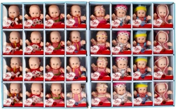 Lalka bobas Nella 12cm mix - Mega Creative