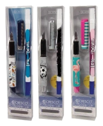 Pióro wieczne Go Pen + wymazywacz + 6 naboi mix - Cresco