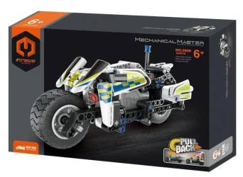 Klocki Motocykl Policja 193el - Immaster