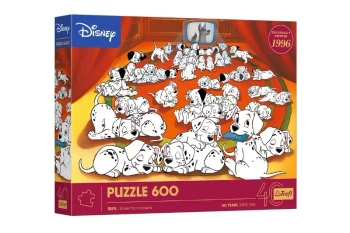 Puzzle 600 101 Dalmatyńczyków Disney - Trefl
