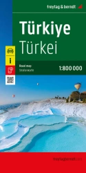 Mapa Turcja 1:800 000 - Opracowanie zbiorowe