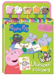 Peppa Pig Poznaj przyjaciół cz.1 Ulubione zabawy - praca zbiorowa