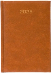 Kalendarz 2026 dzienny A5 Baladek brąz - Aniew