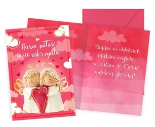 Kartka okolicznościowa na Walentynki. PR-460 - Passion Cards