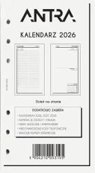 Wkład kalendarzowy 2026 B6 DNS - Antra
