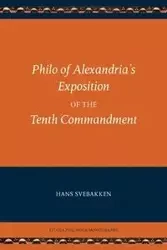 Philo of Alexandria's Exposition of the Tenth Commandment - Charles Philo Duke