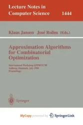 Approximation Algorithms for Combinatorial Optimization - Jansen Klaus