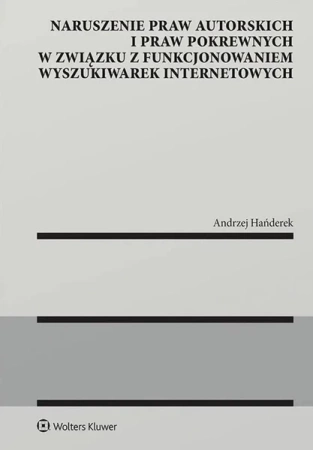 Naruszenie praw autorskich i praw pokrewnych... - Andrzej Hańderek