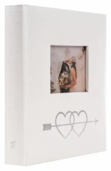 Fotoalbum kieszeniowy szyty Hearts 1 - Fandy