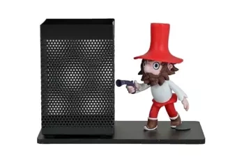 Przybornik biurkowy z figurką: Rumcajs - Tisso Toys