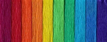 Bibuła marszczona MIX Spectrum (10szt) - INTERDRUK