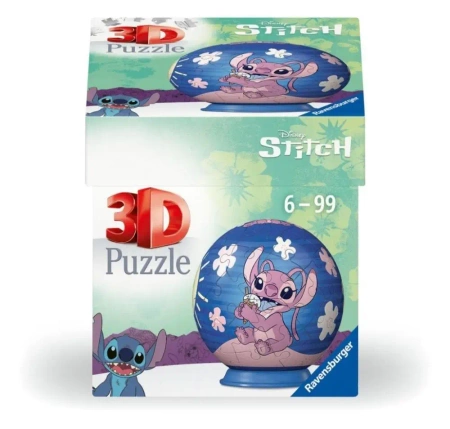 Puzzle 3D Kula: Stitch 2 - Ravensburger