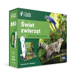 Czytaj z Albikiem. Świat zwierząt. Zestaw mówiące pióro + książka - praca zbiorowa