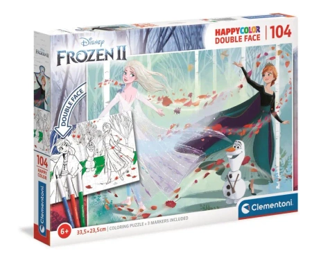 Puzzle 104 happy color Frozen 2 25716 - Clementoni