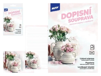 Papeteria lux 5+10 kwiaty - MFP