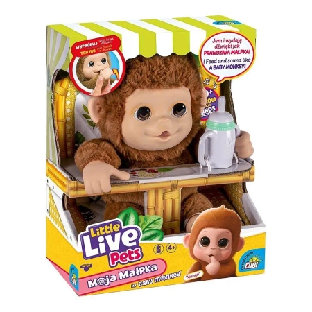 Little Live Pets - Moja małpka Mango - Cobi