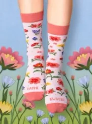 Skarpety Ładne kwiatki 39-42