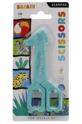 Nożyczki metalowe 13,5 cm żyrafa - Starpak