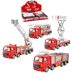 Auto straż pożarna metalowa MIX - Trifox