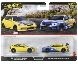 Hot Wheels 2-pak Samochodziki Premium JBL00 - Mattel