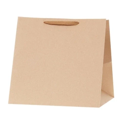 Torebki prezentowe Lux Kraft Q3 12 sztuk - ROZETTE