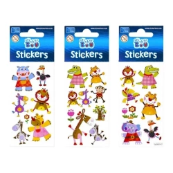 Naklejki Sticker BOO silver Zwierzaki mix