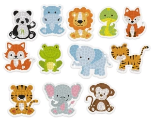 Haft diamentowy - naklejki zwierzęta - Dalprint dpCraft