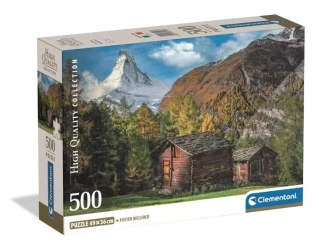 Puzzle 500 Charming Matterhorn - Clementoni