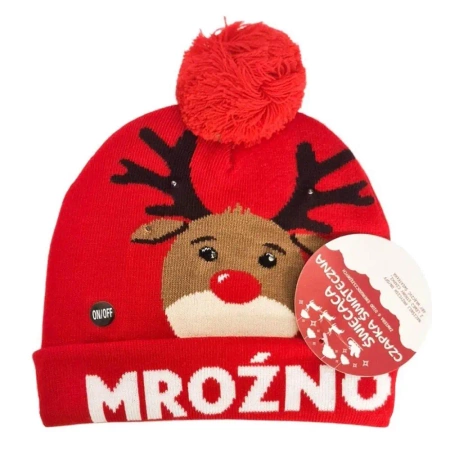 Czapka LED Mroźno - MCD