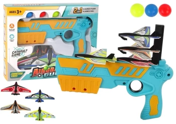 Pistolet na kulki Wyrzutnia 2w1 - Leantoys
