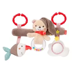 Zawieszka Maskotka Edukacyjna Trapez Bruno - BabyFehn