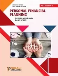 PERSONAL FINANCIAL PLANNING - Dr. Sinha PradipKumar