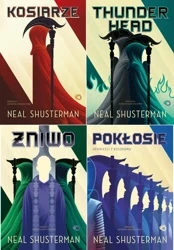 Żniwa śmierci Kosiarze + Thunderhead + Żniwo + Pokłosie PAK Neal Shusterman - Neal Shusterman