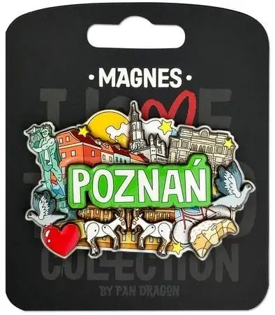 Magnes I love Poland Poznań ILP-MAG-C-POZ-41 - Pan Dragon