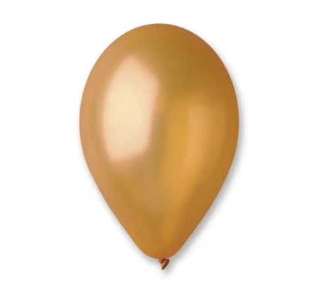 Balony metal złote 20cm 100szt - Godan