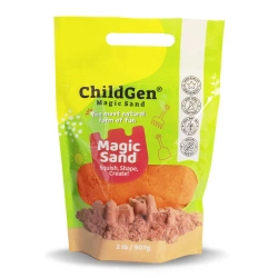 Piasek kinetyczny naturalny opakowanie uzupełniające 907g pomarańczowy - ChildGen (GEN OYUNCAK SANAYİ TİCARET A.Ş.)