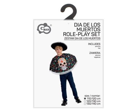 Strój dla dzieci Dia de los Muertos rozm. 110/120 - Godan