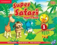 Super Safari Level 1 PB + DVD - Herbert Puchta, Gunter Gerngross, Peter Lewis-Jon