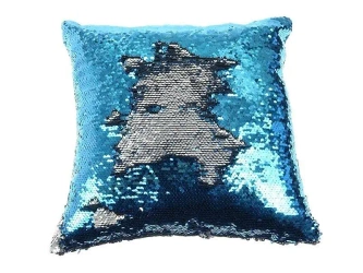 Poduszka kwadratowa z obracanymi cekinami MIX - ADAR