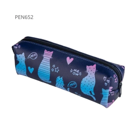 Piórnik jednokomorowy okrągły Kotki - Pajacyk